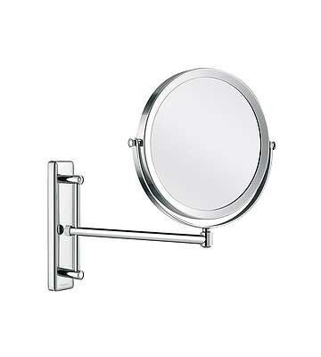 Burlington A57 Cosmetici Specchio Parete finitura cromata tradizionale completamente allungabile 