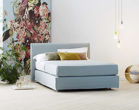 SCHRAMM Bett Purebed Chill - Roma-980-Eukalyptus
