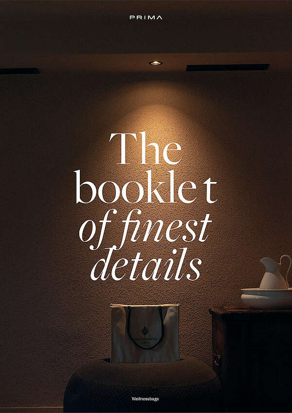 The Booklet of Details
WELLNESS BAGS