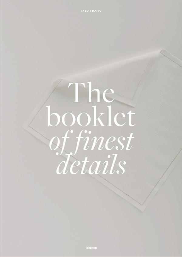 The Booklet of Details
TABLETOP